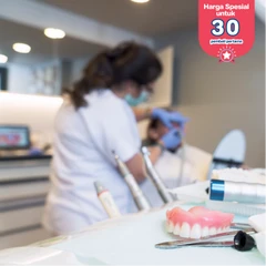Gigi Palsu Lepasan Valplast (Plat + 1 Gigi) Dentistique Clinic