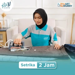 Layanan Setrika 2 Jam di Klik N Clean