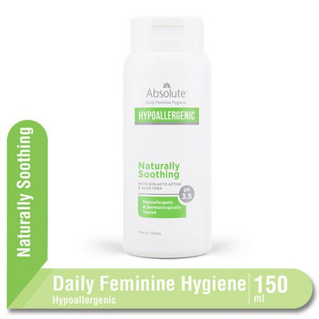 ABSOLUTE HYPOALLERGENIC DAILY FEMININE HYGIENE NATURALLY SOOTHING 150 ML