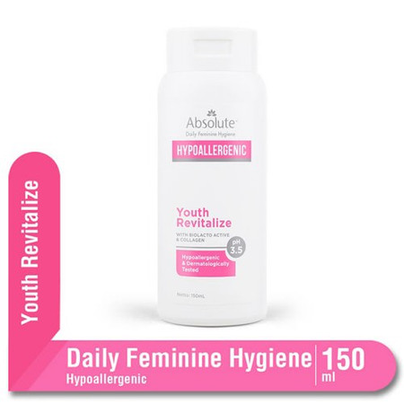 ABSOLUTE HYPOALLERGENIC DAILY FEMININE HYGIENE YOUTH REVITALIZE 150 ML