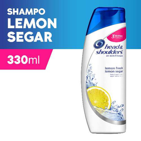 HEAD & SHOULDERS SHAMPOO LEMON FRESH (ANTI DANDRUFF) 330 ML