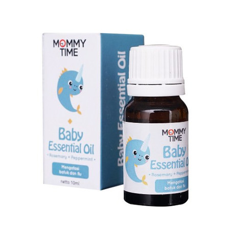 MOMMY TIME AROMATHERAPY OIL FOR BABY & KIDS COLD AND FLU 10 ML