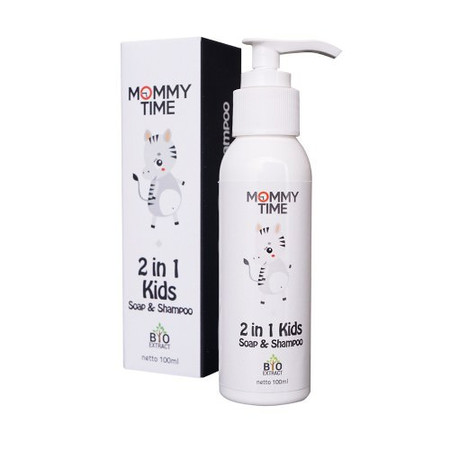 MOMMY TIME BABY SOAP & SHAMPOO LIQUID (2 IN 1) 100 ML