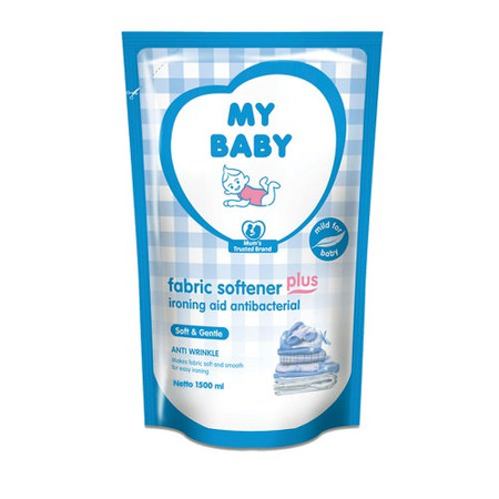 MY BABY FABRIC SOFTENER PLUS IRONING AID SOFT AND GENTLE 1500 ML