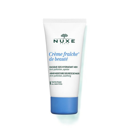 NUXE CREME FRAICHE DE BEAUTE MASK FACE AND EYE CONTOUR MOISTURISING CREAM