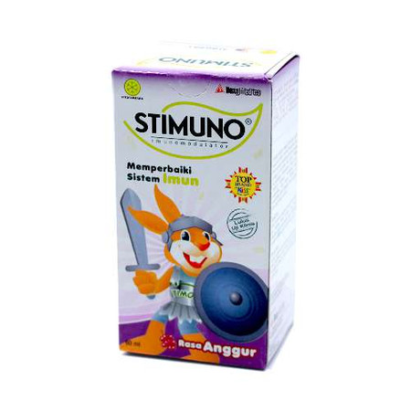 Stimuno Anggur (Ekstrak Phyllanthus niruri (Meniran)) Sirup 60 mL