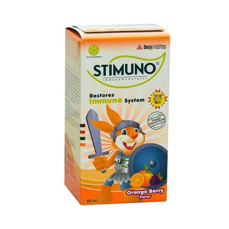 Stimuno Jeruk Beri (Ekstrak Phyllanthus niruri (Meniran)) Sirup 100 mL