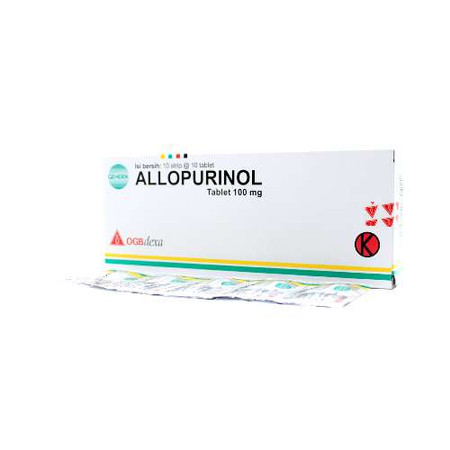 Alofar allopurinol 100 mg obat apa