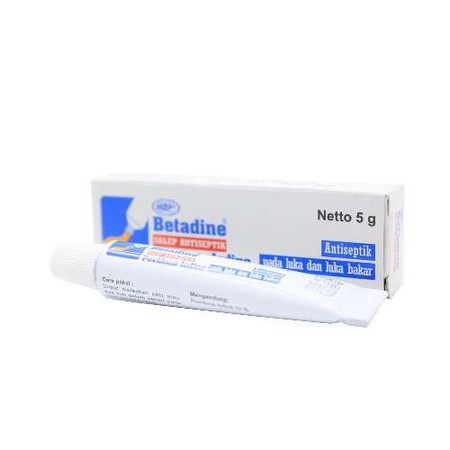 Betadine (Povidone Iodine) Salep 5 Gram