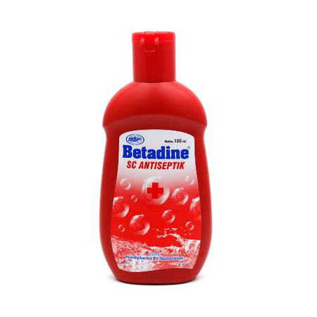 Betadine Antiseptic Skin Cleanser (Povidone Iodine) 100 mL