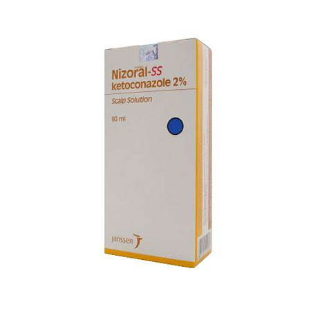 Nizoral-SS 1 % (Ketoconazole) Scalp Solution 80 mL
