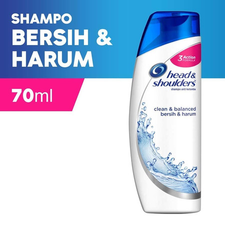 HEAD & SHOULDERS Clean & Balanced Anti-Dandruff Shampoo 70ml