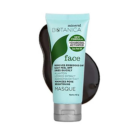 Mineral Botanica Brightening Masque New Formula + Charcoal Activated
