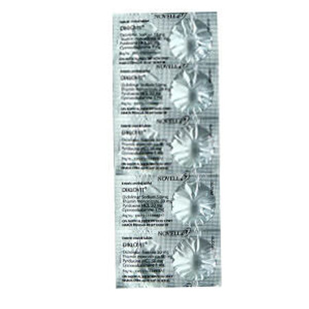 Diklovit (Natrium Diklofenak, Vitamin B1, B6, B12) Tablet