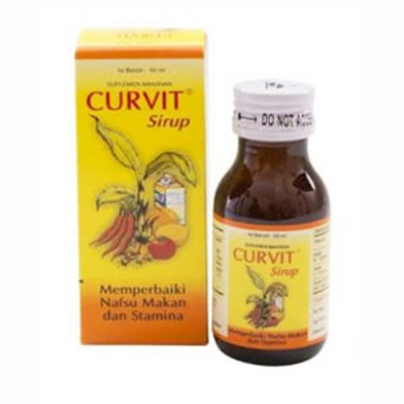 Curvit (Vitamin B Kompleks, Curcuminoid) Sirup 120 mL
