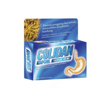 Colidan (Fucoidan) 100 mg 10 Kapsul 1 Setrip