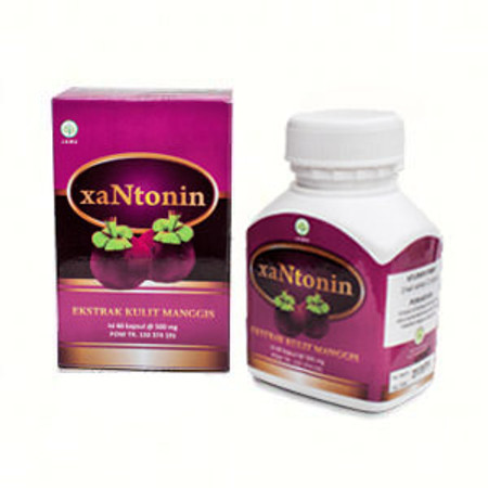 Xantonin (Ekstrak Kulit Manggis) 60 Kapsul 1 Botol