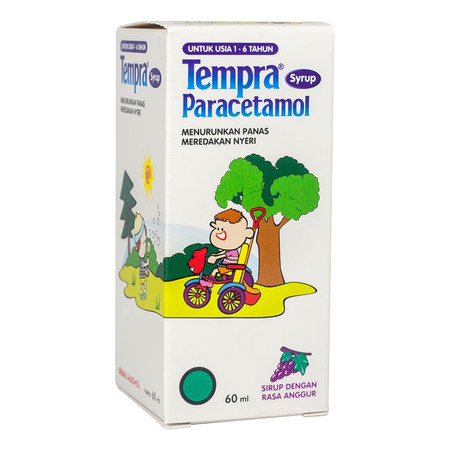 Tempra (Paracetamol) Sirup 60 mL