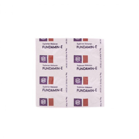 Fundamin E (Vitamin B1, B6, B12, Vitamin E) 4 Tablet 1 Setrip