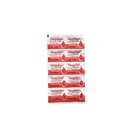 Sangobion (Ferrous gluconate, Mangan Sulfate, Copper Sulfate, Asam Folat, Vitamin C, B12) 10 Kapsul 1 Setrip