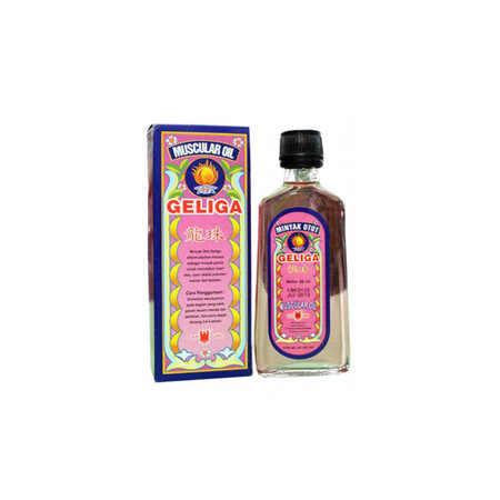 Minyak Otot Geliga (Menthol, Methyl Salicylate) 60 mL