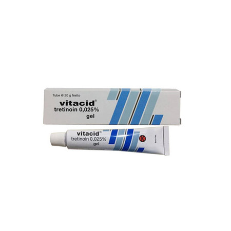Vitacid (Tretinoin) 0,025 % Krim 20 Gram