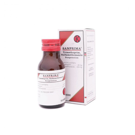 Sanprima (Sulfamethoxazole, Trimetoprim) Sirup 60 mL