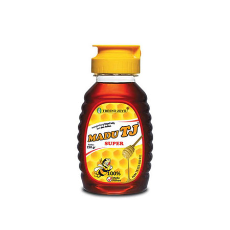 Tresnojoyo Madu TJ Extra (Madu, Royal Jelly, Bee Pollen) 250 Gram