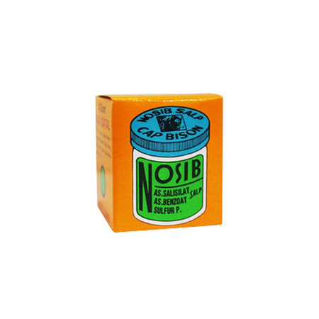 Nosib (Asam Benzoat, Asam Salisilat, Menthol, Sulfur Precipitatum) Salep 14 Gram