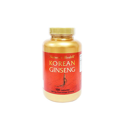 NATURE'S HEALTH KOREAN GINSENG 500MG 100CAP 1 BOTOL