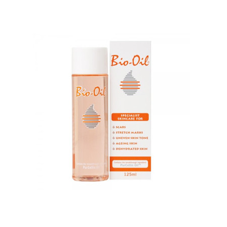 Bio Oil (Vitamin A, Vitamin E, Callendula Oil, Lavender Oil, Rosemary Oil, Chamomile Oil, Purcellin Oil) 125 mL