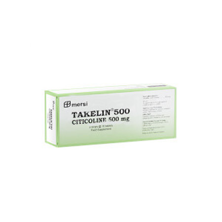 Takelin (Citicoline) 500 mg Tablet