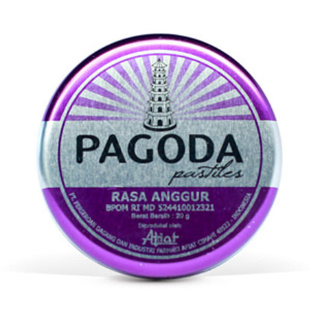PAGODA PERMEN GRAPE 20 G