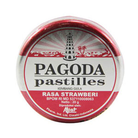 PAGODA PERMEN STRAWBERI 20 G