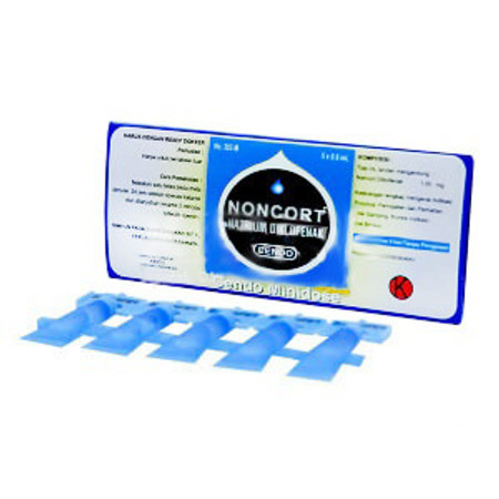 Cendo Noncort (Diclofenac Sodium) Tetes Mata Mini Dose 5 Ampoul 0,6 mL 1 Setrip