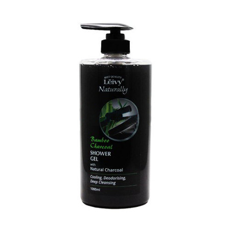 LEIVY NATURALLY BAMBOO CHARCOAL SHOWER GEL WITH NATURAL CHARCOAL 1000 ML