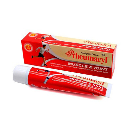Neo Rheumacyl Muscle&Joint (Menthol, Methyl salicylate, Camphora, Eugenol) Krim 60 Gram