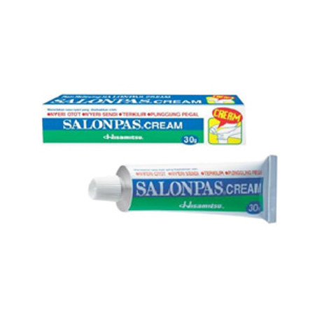 Salonpas Cream (Metil Salicylate, Menthol) 30 Gram
