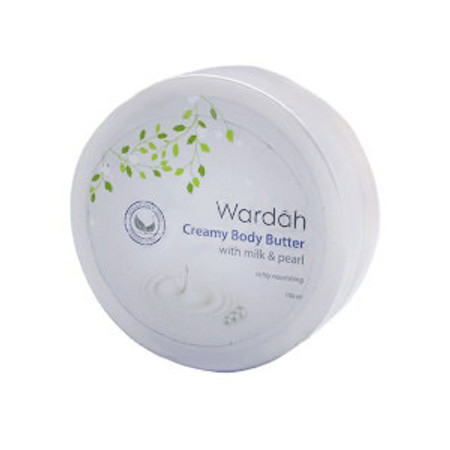 WARDAH CREAMY BODY BUTTER MILK & PEARLS 150ML