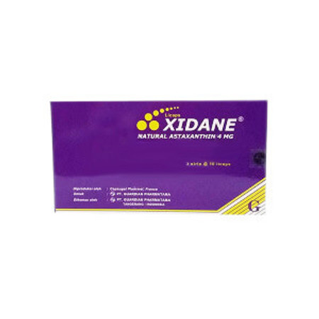Xidane (Natural Astaxanthin) 4 mg 10 Tablet 1 Setrip