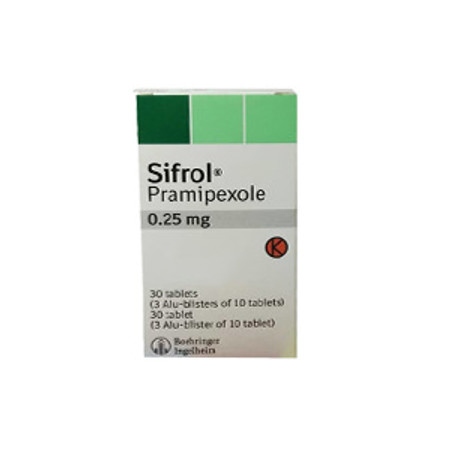 Sifrol (Pramipexole) 0,25 mg Tablet