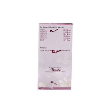 Garcia (Ekstrak Kulit Manggis) 60 Kapsul 1 Botol