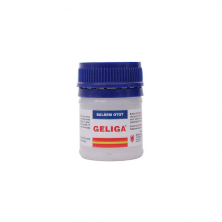 Balsem Otot Geliga (Methyl Salicylate, Peppermint Oil, Camphor) 20 Gram