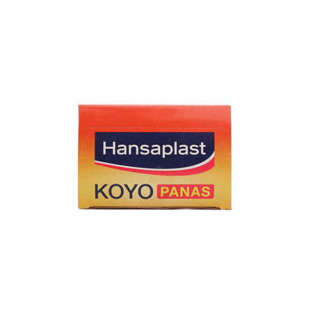 Hansaplast Koyo Panas (Camphor, Menthol, Nonylic Acid Vanillylamide) 5 Lembar 1 Sachet