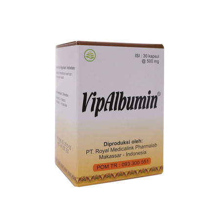 Vipalbumin (Ekstrak Ophiocephalus striatus) 30 Kapsul 1 Box