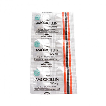 kegunaan obat amoxicillin trihydrate kaplet 500 mg