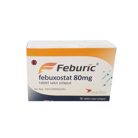 Feburic (Febuxostat) 80 mg 10 Tablet 1 Setrip