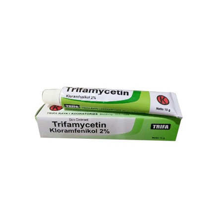 Trifamycetin (Chloramphenicol) 2 % Salep 15 Gram