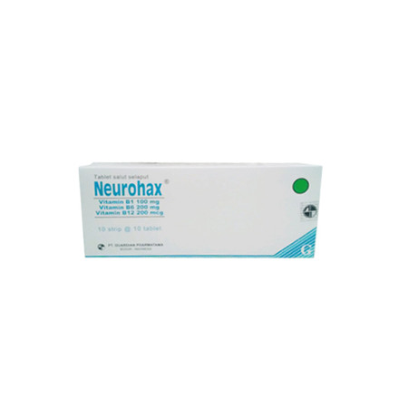 Neurohax 5000 (Vitamin B1, B6, B12) 10 Tablet 1 Setrip