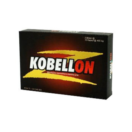 Kobellon (Ekstrak Ginseng, Ekstrak Tribulus) 20 Kapsul 1 Box
